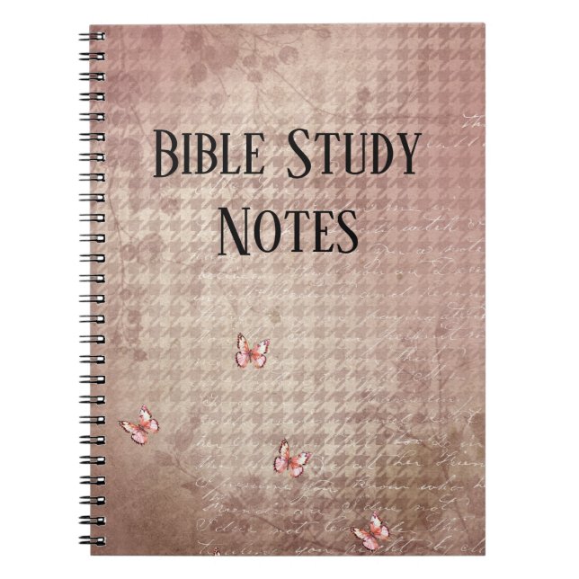 Bible Study Notebook (Front)