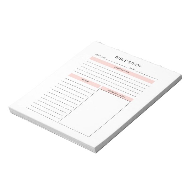 Bible Study Notepad (Rotated)