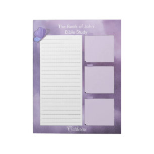 Bible Study Notepaper Personalised Notepad