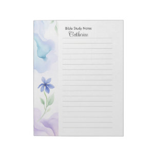 Bible Study Notepaper Personalised Notepad