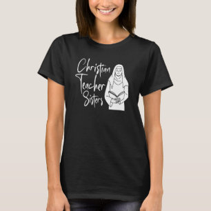 Bible Study Nun Christianity Theology Christian T-Shirt