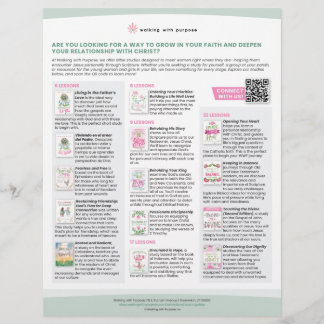 Bible Study Options for Adult Women Flyer