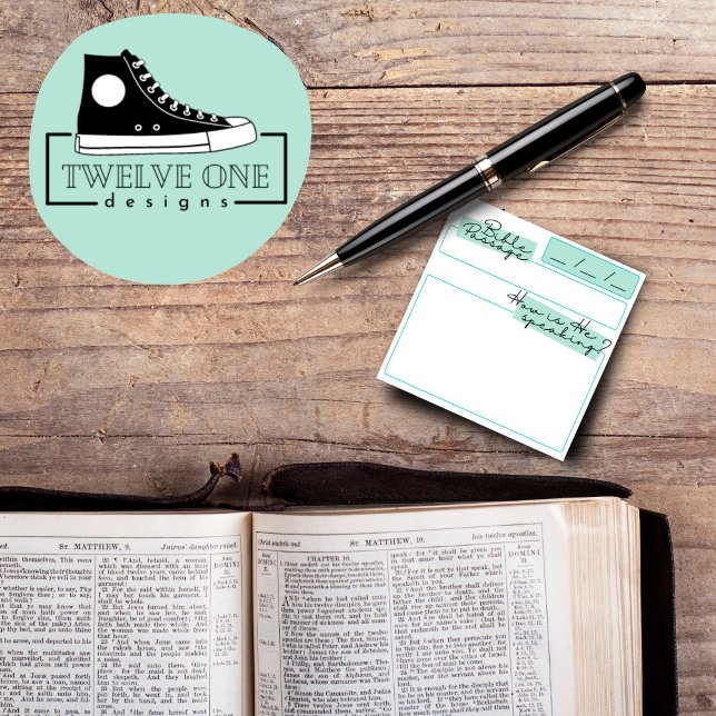 Bible Study Post It Notes | Bible Journal Notes (Creator Uploaded)