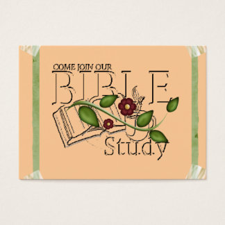 Bible Study Profile Card