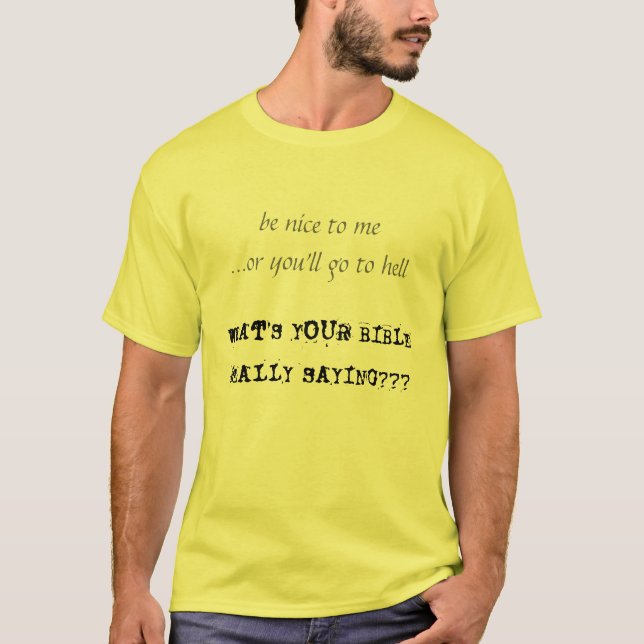 BIBLE T-Shirt (Front)