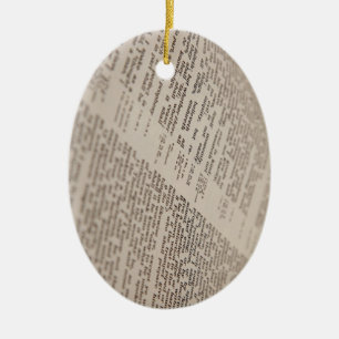 Bible Text Ceramic Tree Decoration