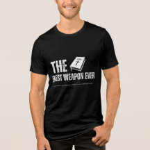 Bible, The best weapon ever, Christian t-shirt