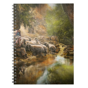 Bible - The Lord is my shepherd - 1910 Notebook