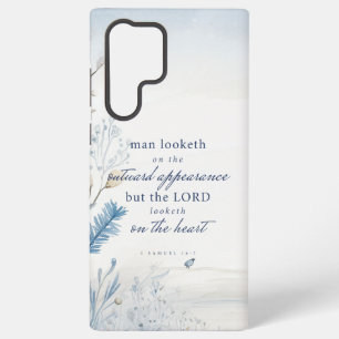Bible Verse 1 Samuel 16:7 Watercolour Phone Case