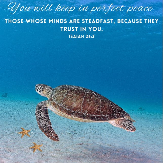 Bible Verse 20x20 Scenic Ocean Motivational Puzzle (Creator Uploaded)