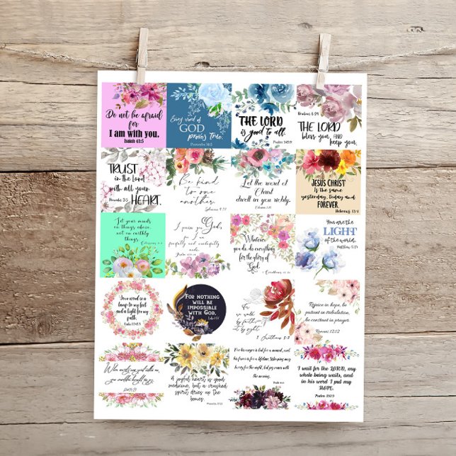 Bible verse 2x2 20 pieces (Creator Uploaded)