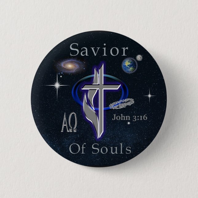 Bible Verse 6 Cm Round Badge (Front)