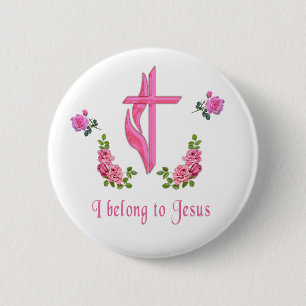 Bible Verse  6 Cm Round Badge