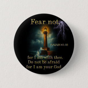 Bible verse 6 cm round badge