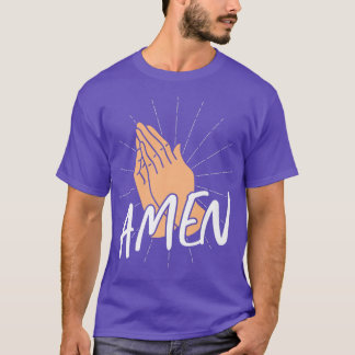 Bible Verse Amen God Premium  T-Shirt