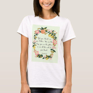 Bible Verse Art - Isaiah 64:8 T-Shirt