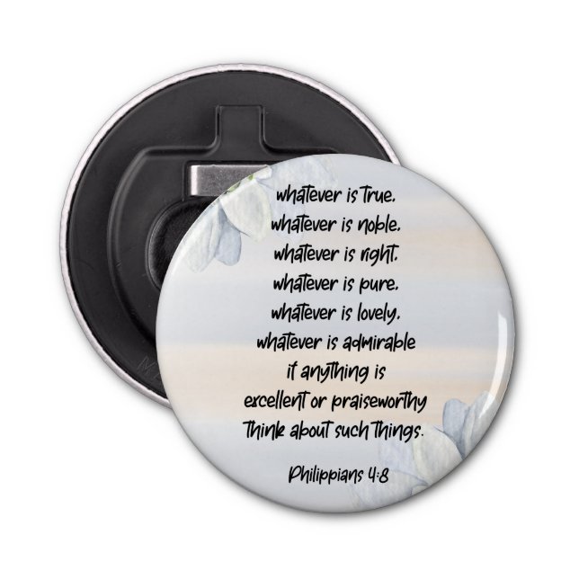 Bible Verse     Bottle Opener (Front)
