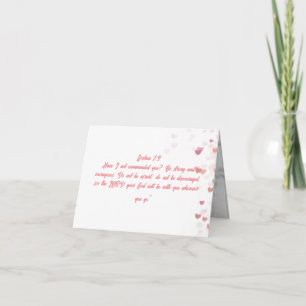Bible verse card