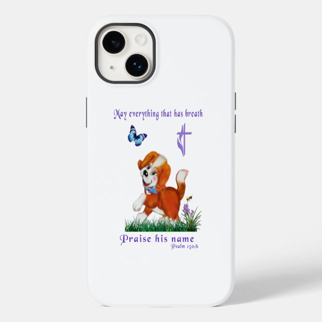 Bible verse Case-Mate iPhone case (Back)