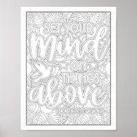 Bible Verse/Christian Adult Colouring