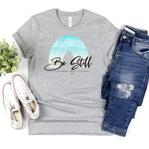 Bible Verse Christian Be Still and Know T-Shirt