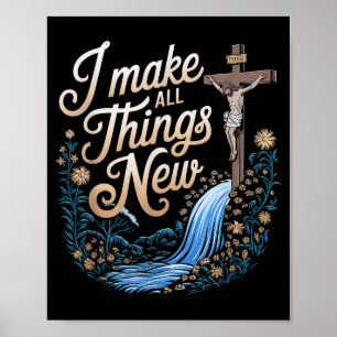 Bible Verse Christian Faith Christianity Church Je Poster