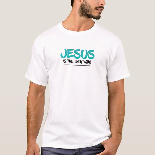 Bible Verse Christian Faith God Jesus Christ Bless T-Shirt (Front)