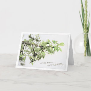 Bible Verse Christian Graduation Greeting Card