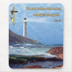 Bible Verse Christian Mouse Mat