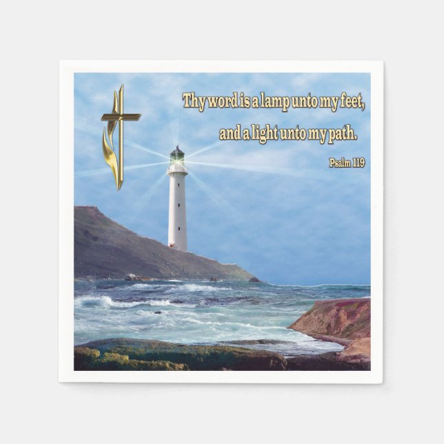 Bible Verse Christian Napkin (Front)