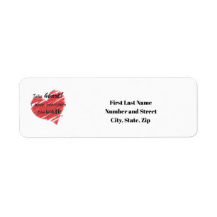 Bible Verse Christian Return Address Labels
