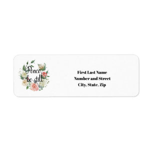 Bible Verse Christian Return Address Labels