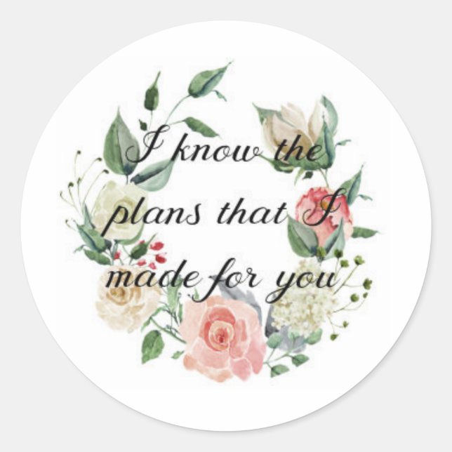 Bible Verse Christian Stickers Sheet for Women (Front)
