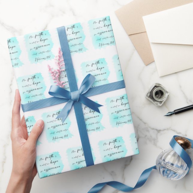 Bible Verse Christmas Wrapping Paper (Gifting)