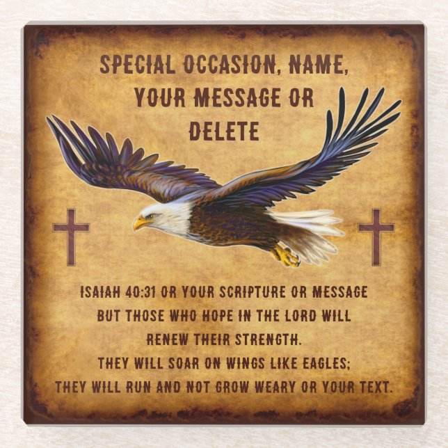 Bible Verse Coasters with (Front)