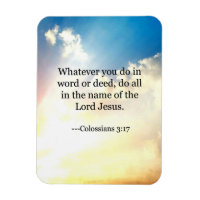 Bible verse, Colossians 3-17,