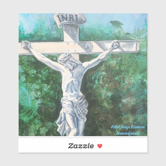 Bible Verse Cross Art (Sheet)