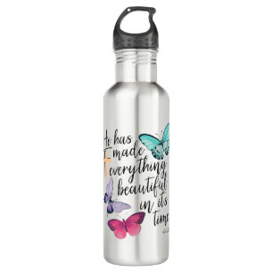 Bible Verse Cross Ecclesiastes Ecc Scripture 710 Ml Water Bottle