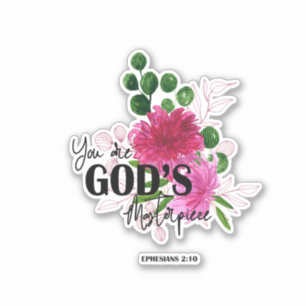 Bible verse Cut Vinyl Sticker