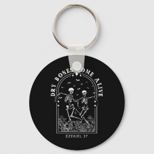 Bible Verse Dry Bones Come Alive Christian Jesus  Key Ring