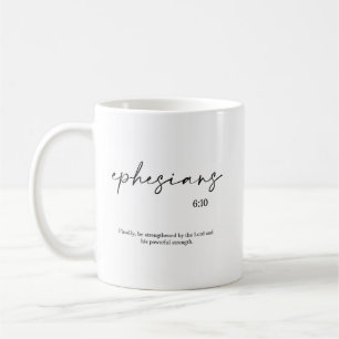 Bible Verse Elegant Coffee Mug