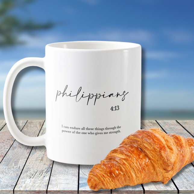 Bible Verse Elegant  Coffee Mug (Creator Uploaded)