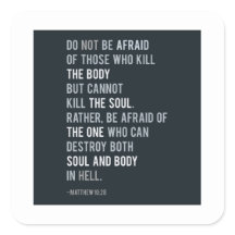 Bible Verse Fear Do not be afraid Typography