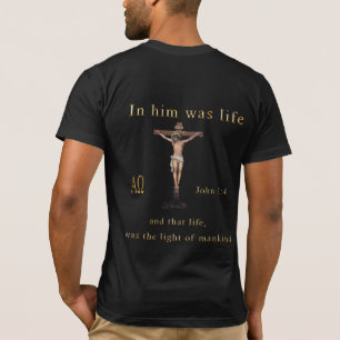 Bible Verse Fear not for I am with thee T-Shirt