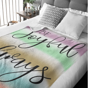 Bible verse  fleece blanket