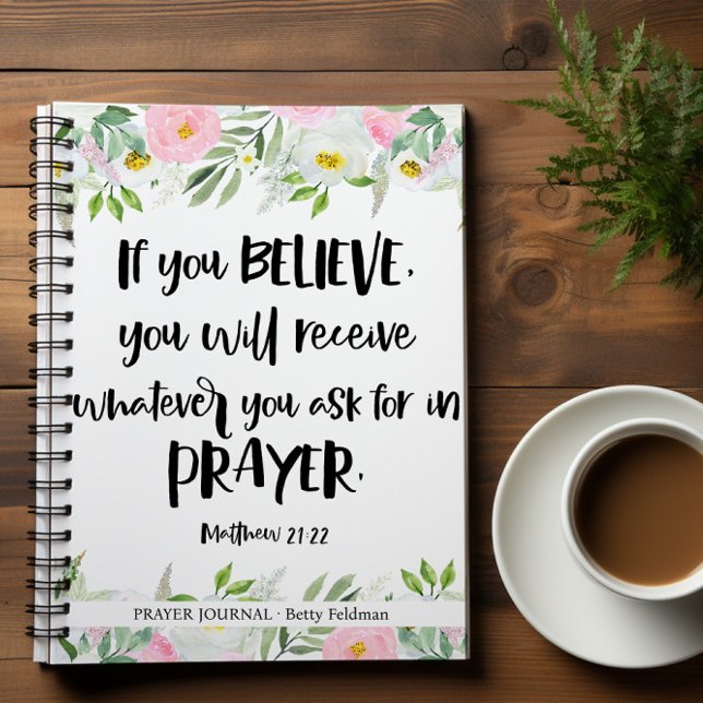  Bible Verse Floral  Prayer Journal (Creator Uploaded)