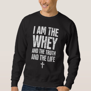 Bible Verse Funny Christian Athlete Christian Work Sweatshirt