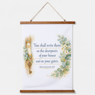 Bible Verse Home Decor, Messianic Jewish Wall Art