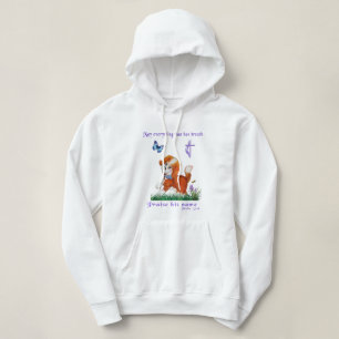Bible verse hoodie