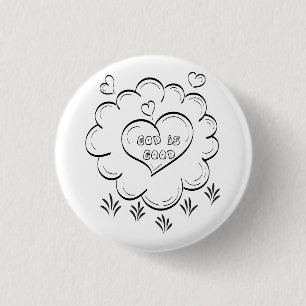 Bible Verse Illustration  Button